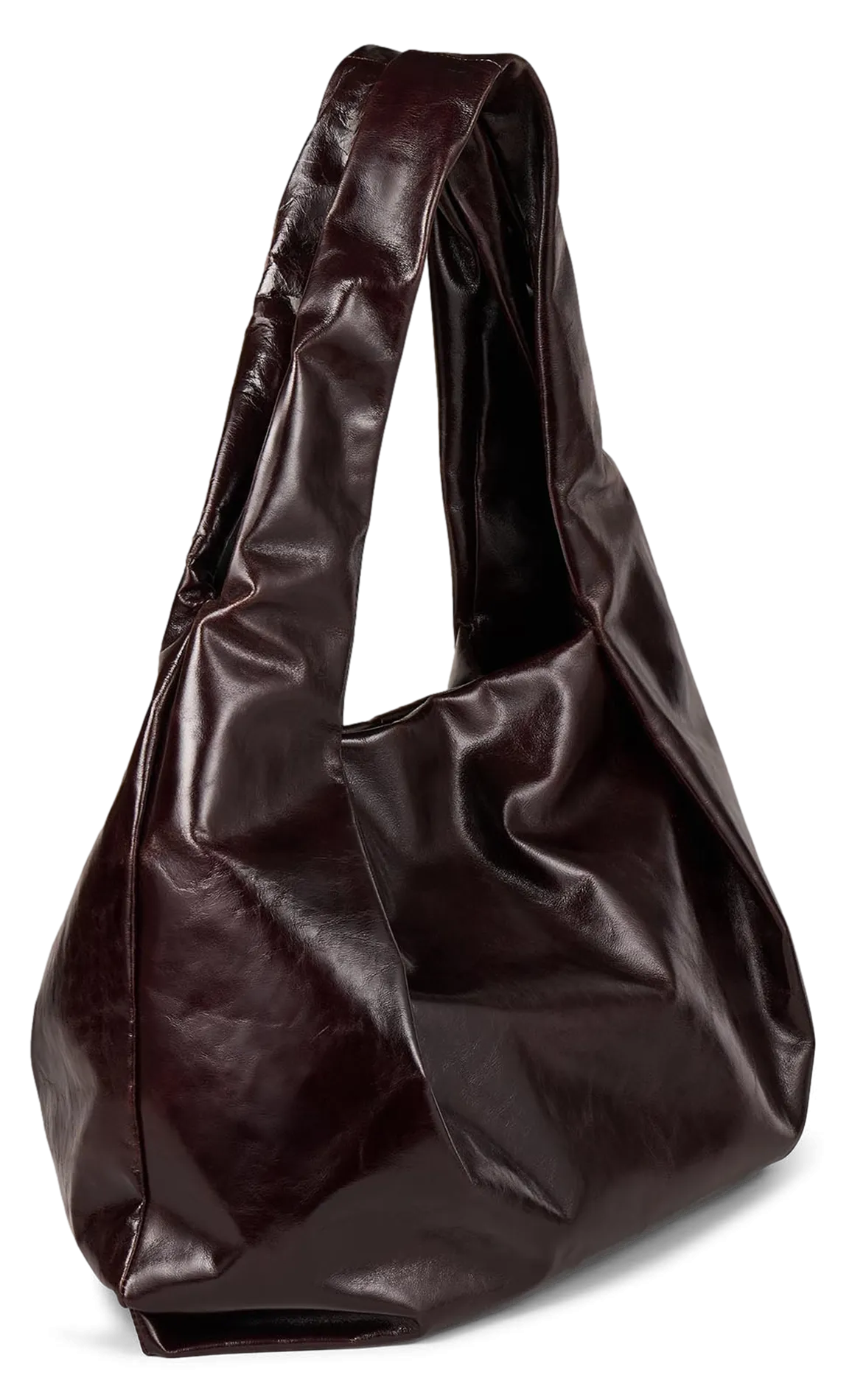  SANDRO   Borsa a spalla in pelle | Rosso