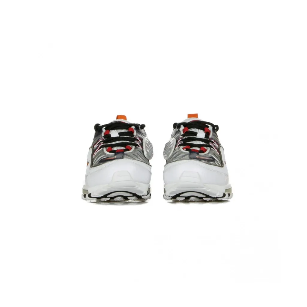 SCARPA BASSA W AIR MAX 98 PREMIUM WHITE/STARFISH/WOLF GREY/GYM RED