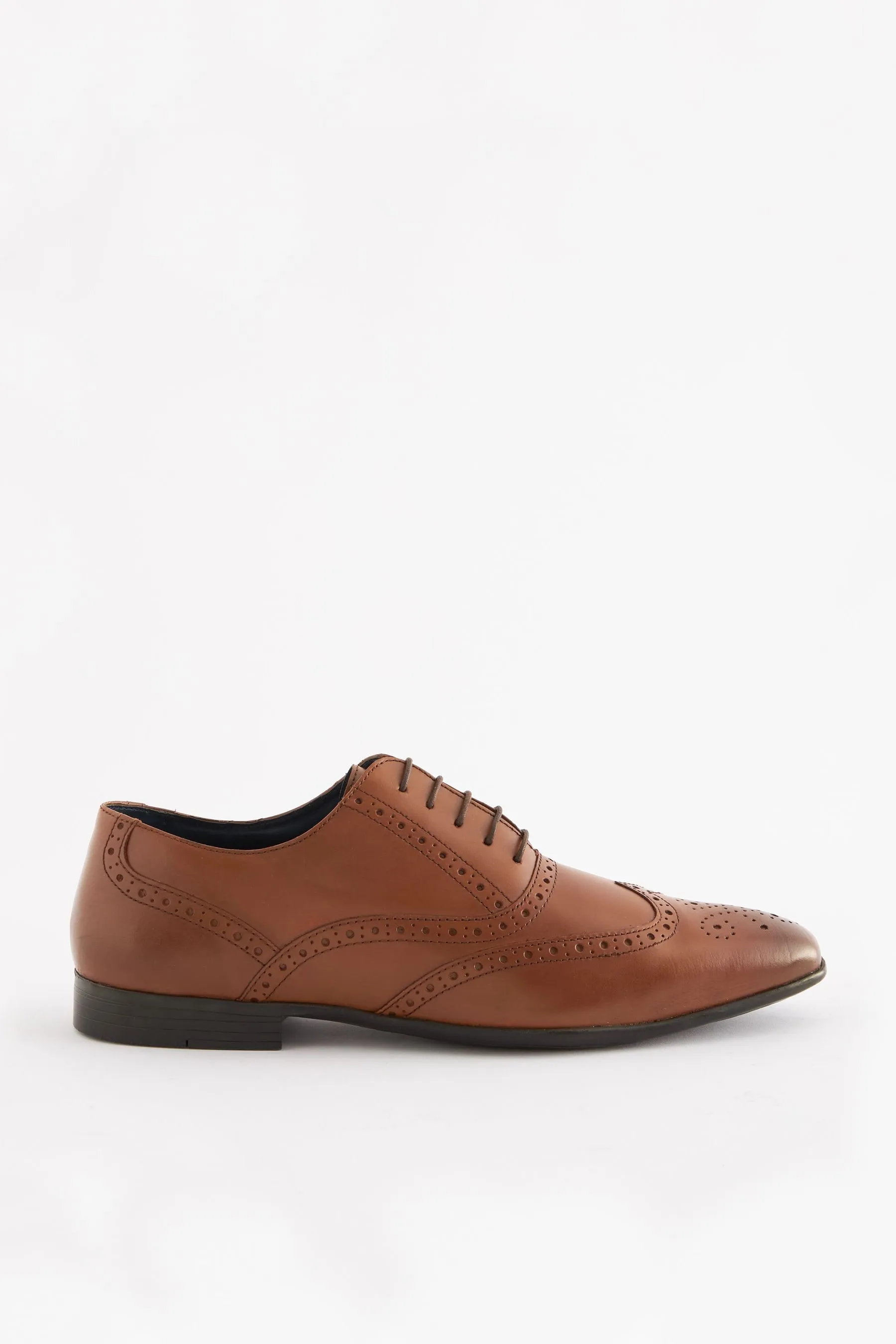 Scarpe brogue Oxford in pelle    