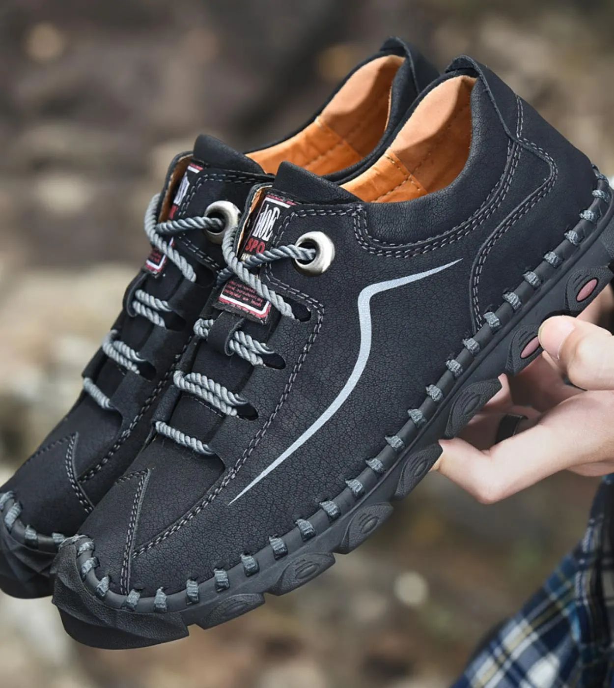 Scarpe casual da uomo in vera pelle 2023 nuovo uomo scarpe da ginnastica di lusso uomo scarpe sportive allaperto uomo in pelle
