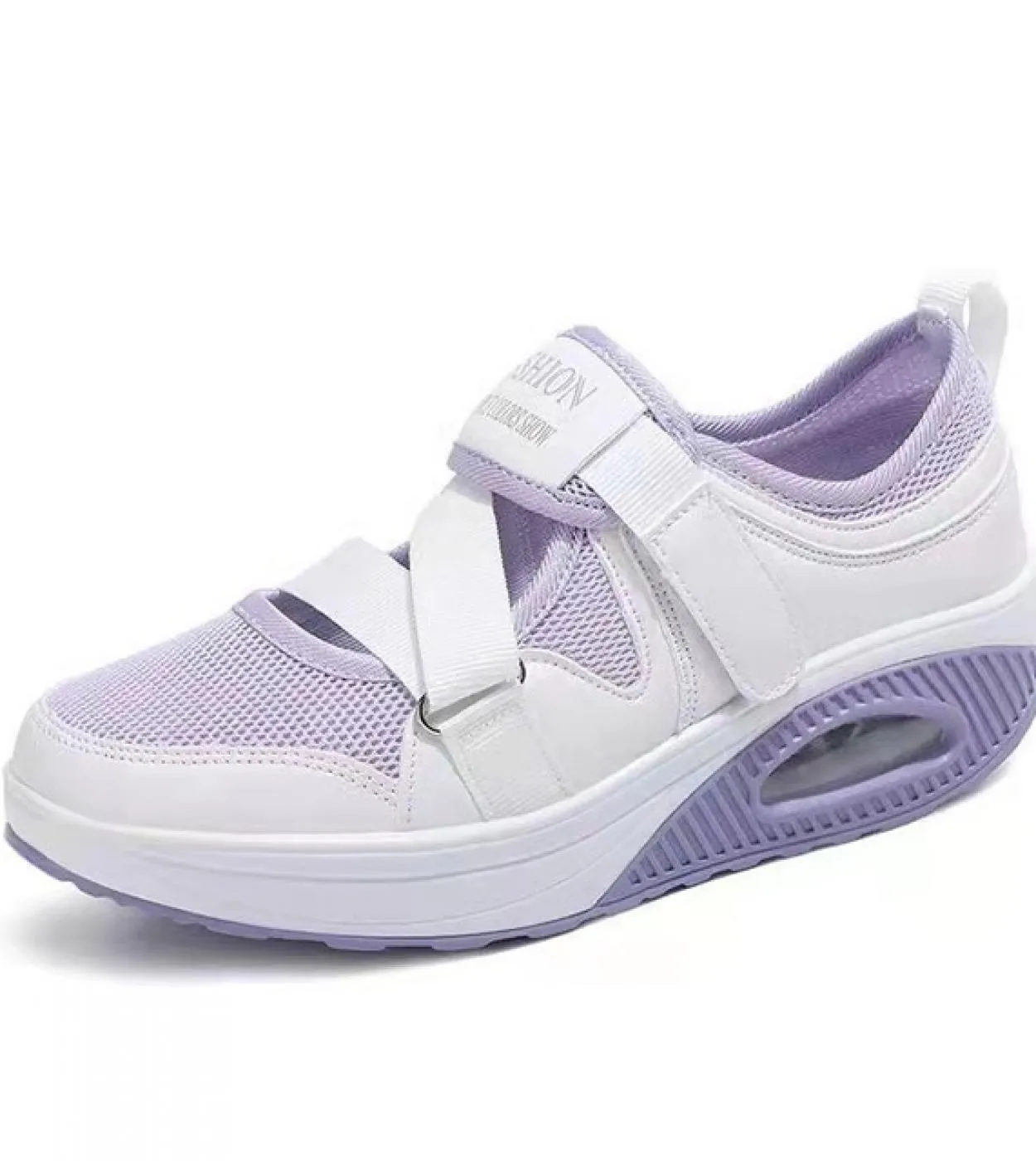 Scarpe da ginnastica Scarpe casual da donna Piattaforma da donna Scarpe traspiranti in rete cava estiva Scarpe con zeppa Scarpe
