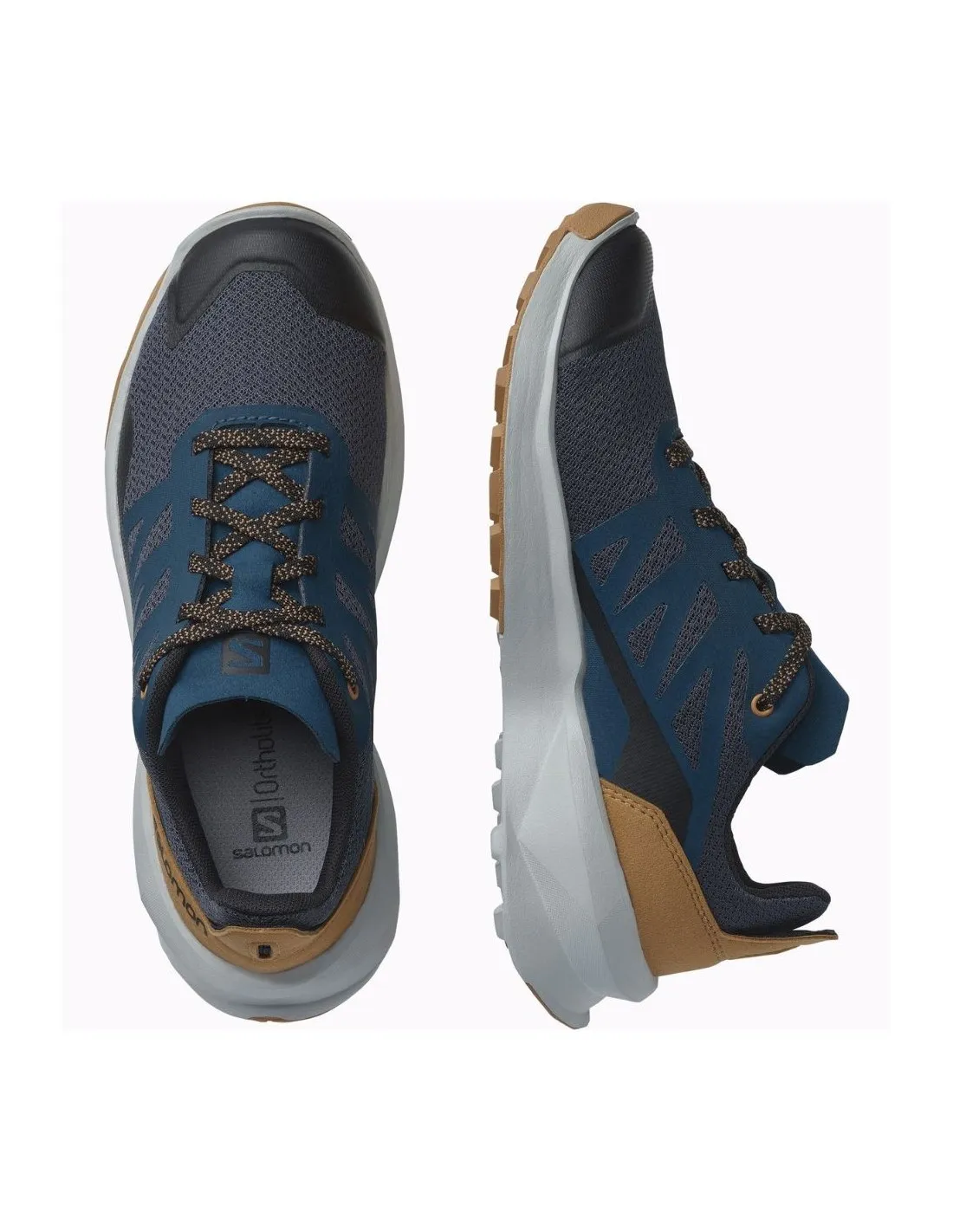 Scarpe da trail per bambini Patrol Jr Magnet / Blu perla / Tabacco