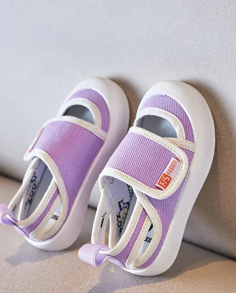 Scarpe estive per bambini in velcro Scarpe da bambino casual con fondo morbido per ragazzi e ragazze