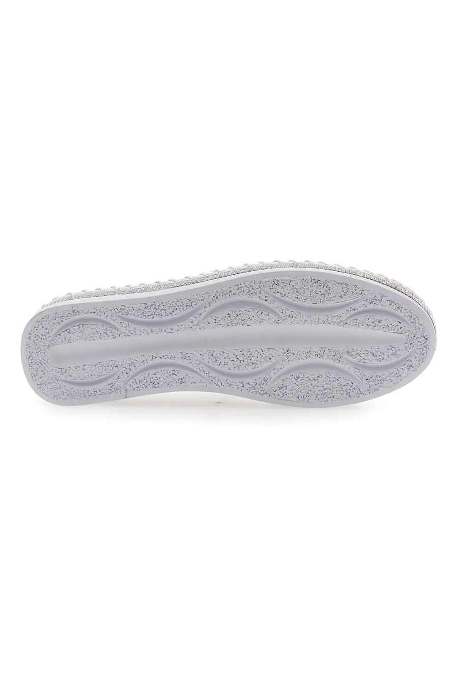 Scarpe Stringate Bianche con Strass Cafè Cost 23011
