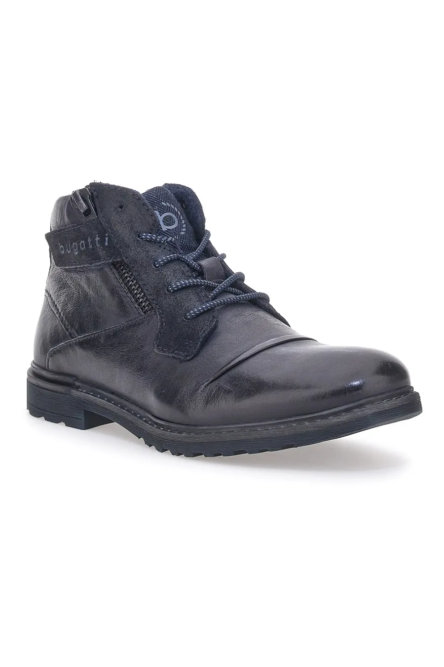 Scarpe Stringate Bugatti 321034 Blu Scuro
