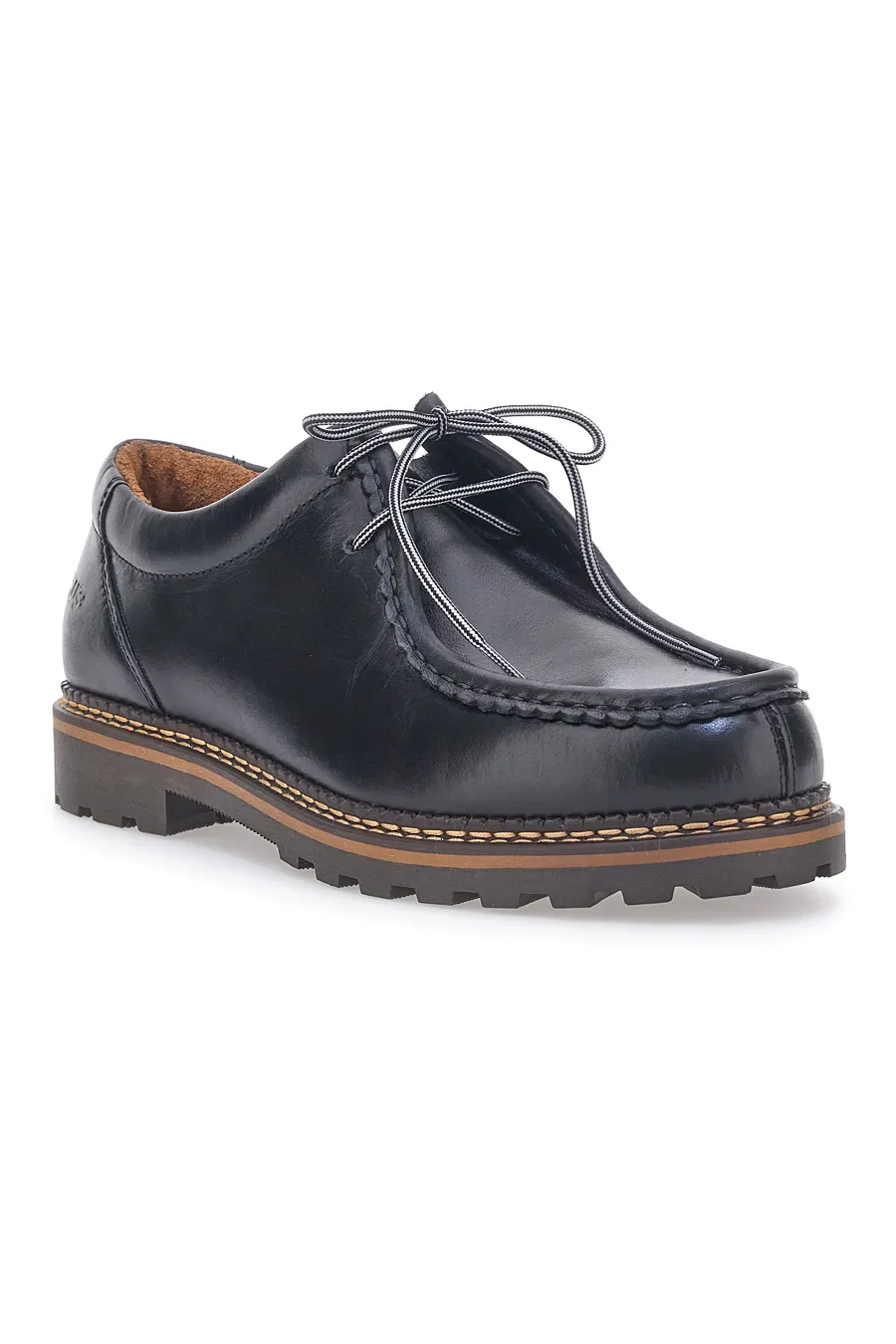 Scarpe Stringate Nere Pittarello Plus 11856