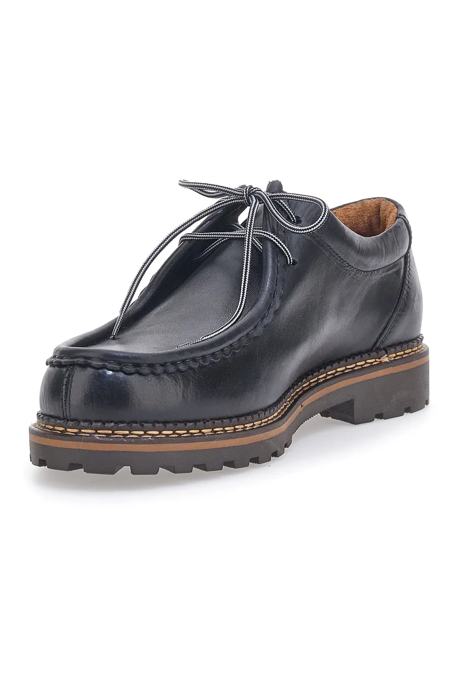 Scarpe Stringate Nere Pittarello Plus 11856