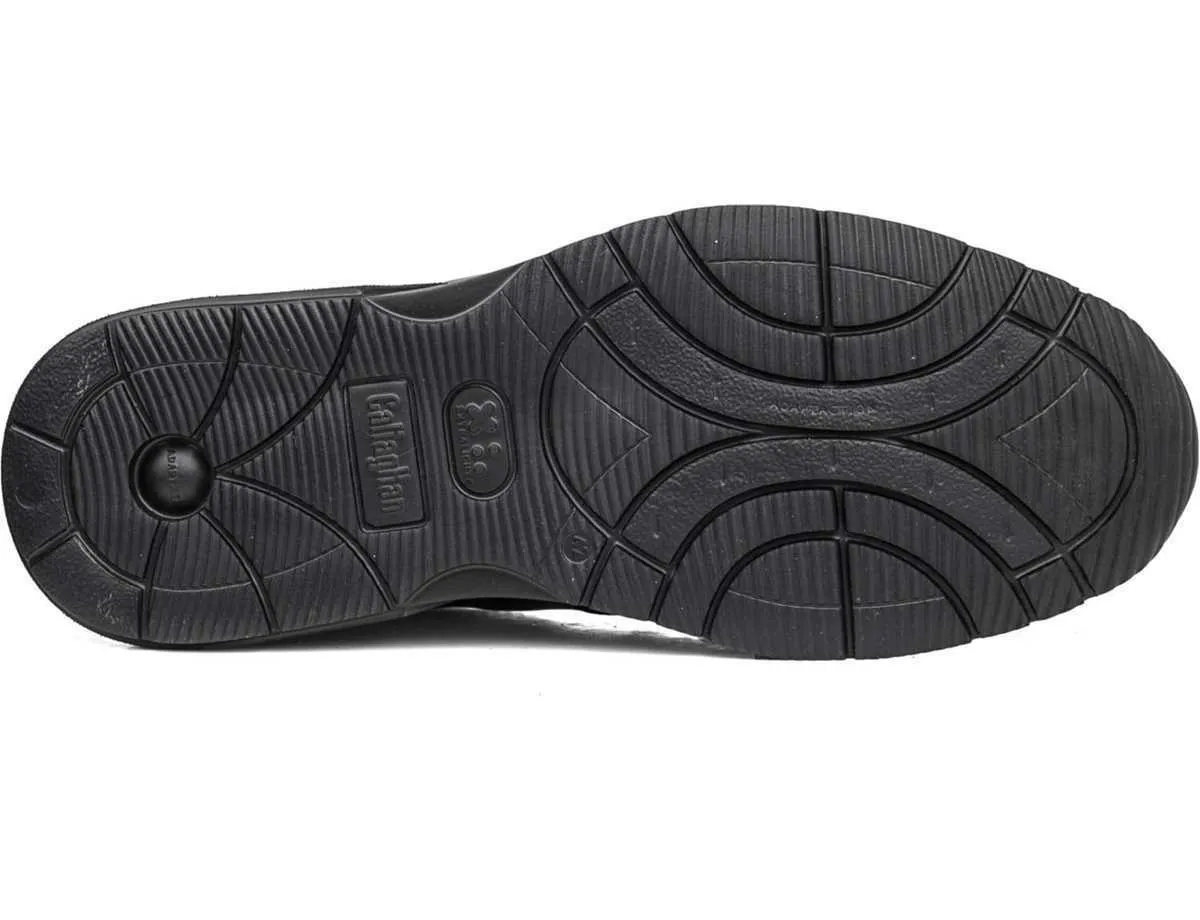 Scarpe uomo Callaghan - Art. 91312 - sneakers in pelle nero casual