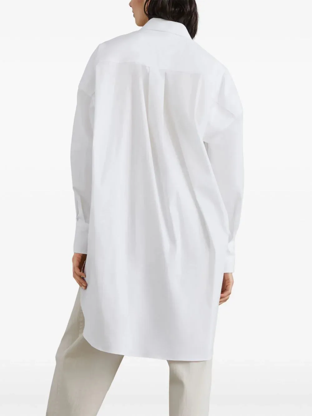 Shirt Brunello Cucinelli con dettaglio monili
