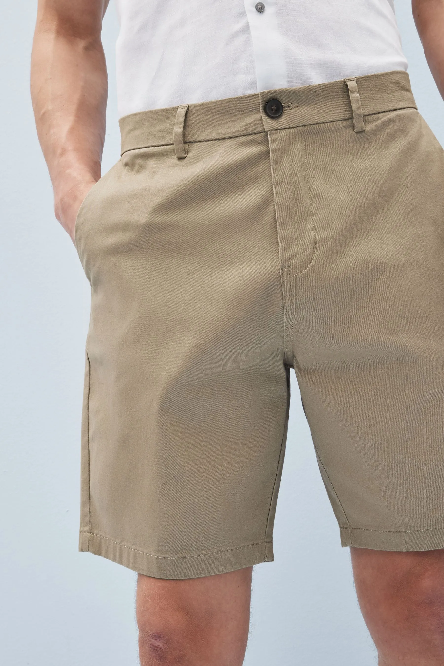 Shorts Pantaloni chino elasticizzati da 3 Confezione