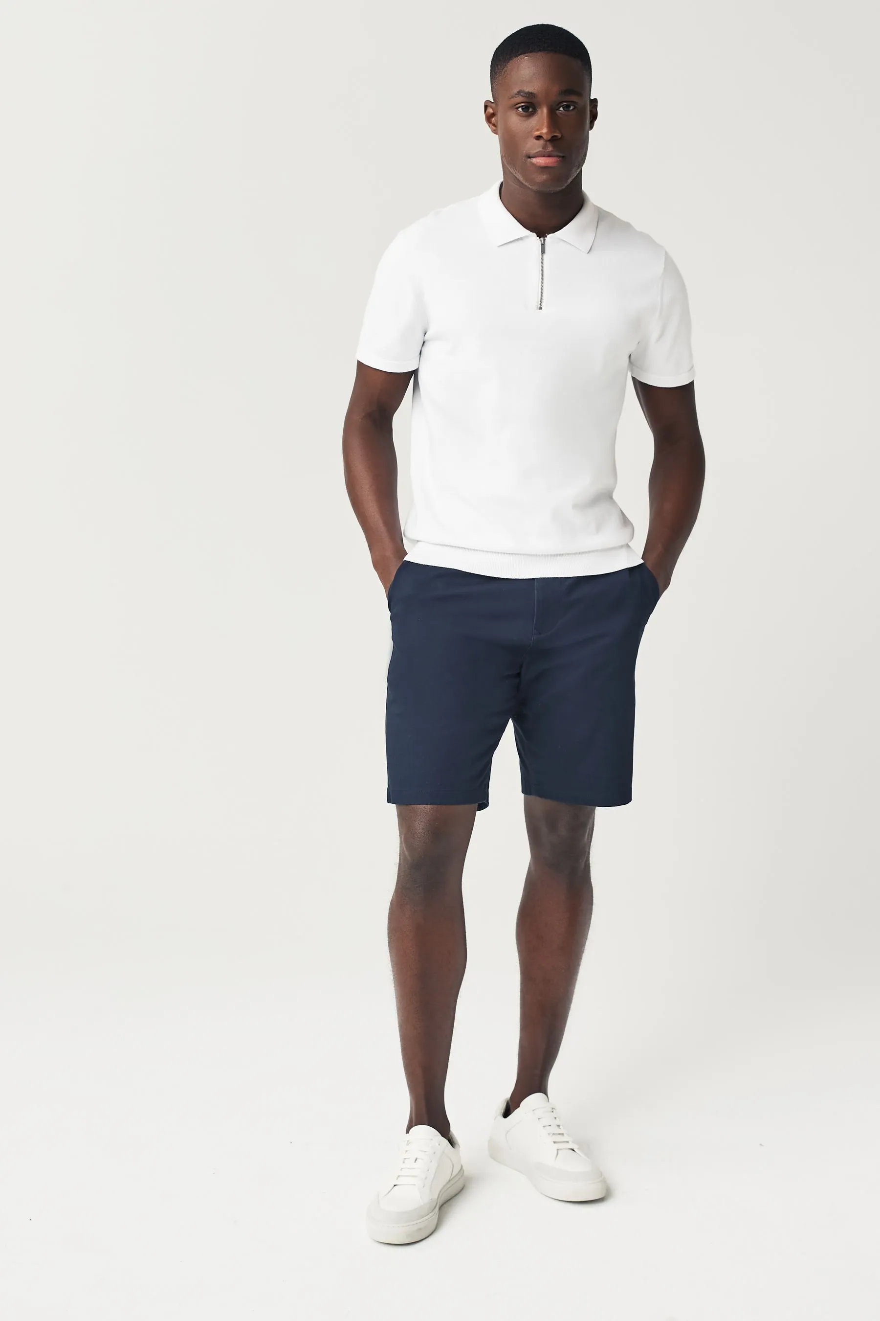 Shorts Pantaloni chino elasticizzati da 3 Confezione