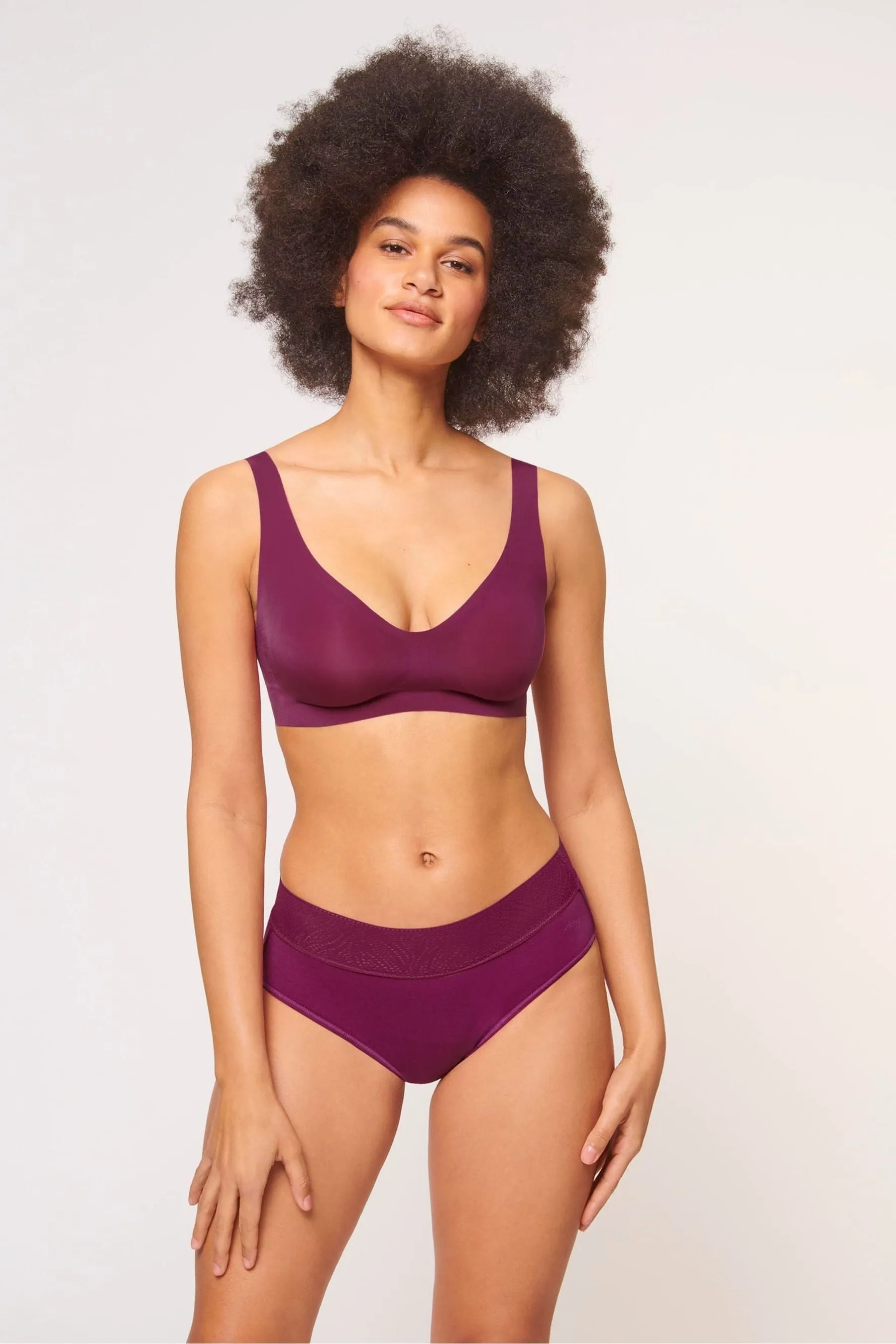 Sloggi Rosso media - Periods - Pantaloni a vita bassa Slip 2 Confezione