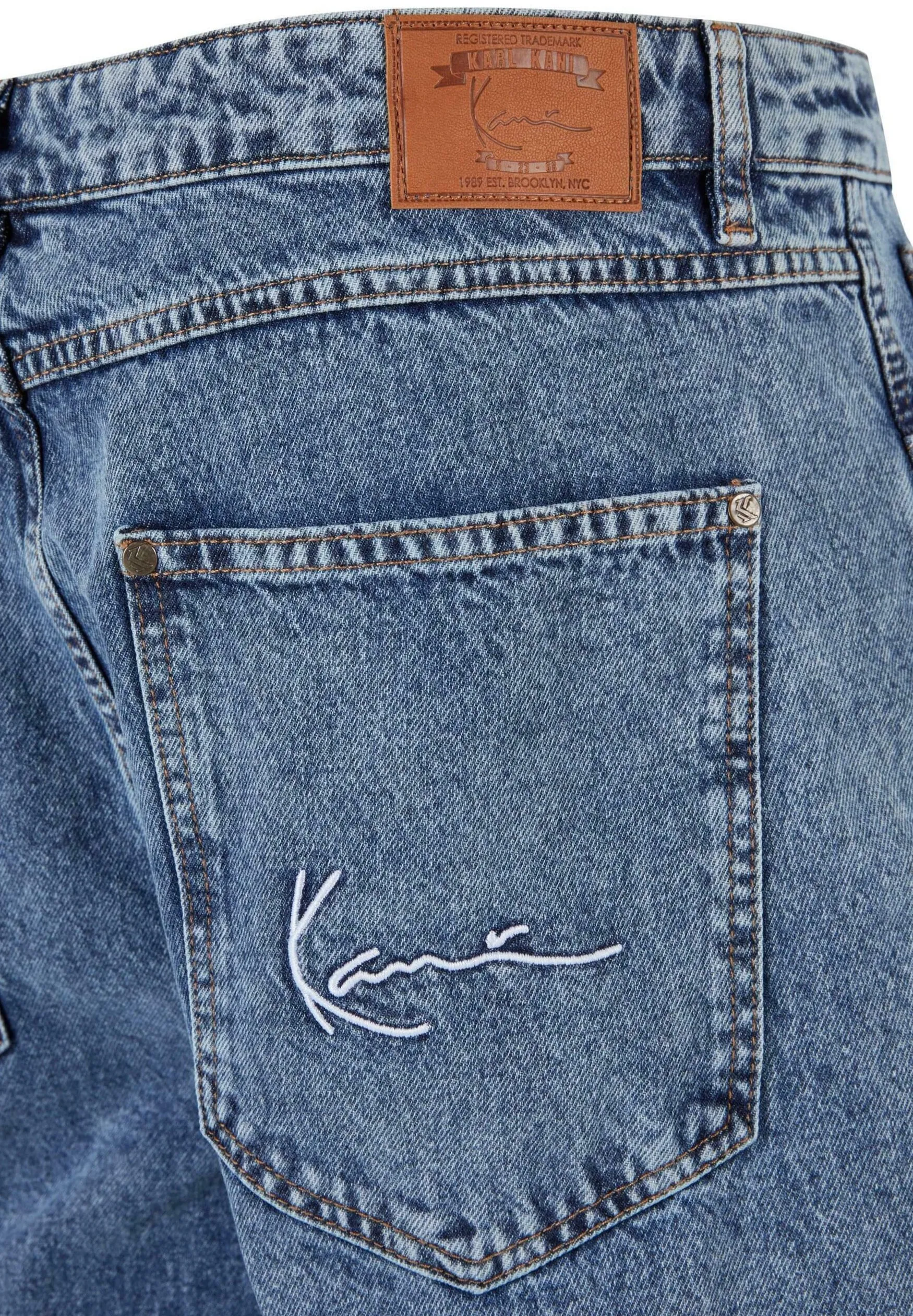 SMALL SIGNATURE GY FIVE POCKET DENIM - Jeans a sigaretta
