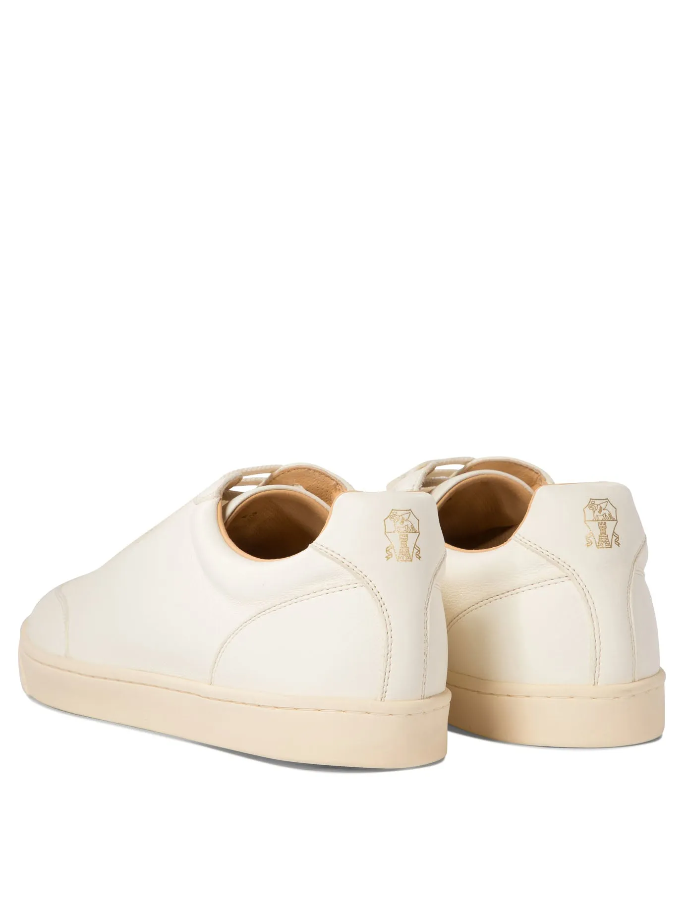 Sneaker in pelle di Brunello Cucinelli