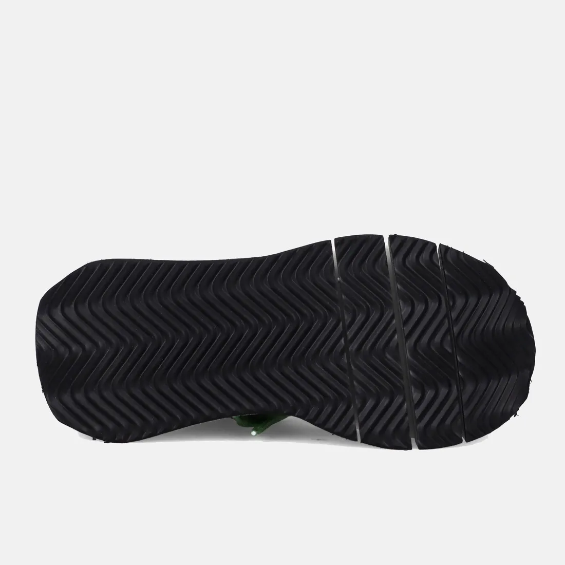 Sneaker Slip-on da donna Barracurda in tessuto verde