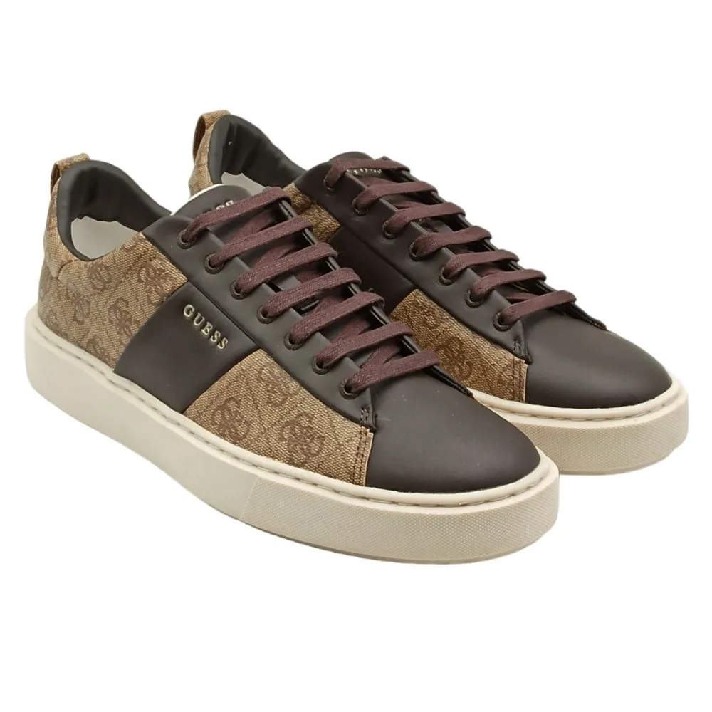 Sneaker uomo in pelle Guess FM5NVIFAB2 BEIBR