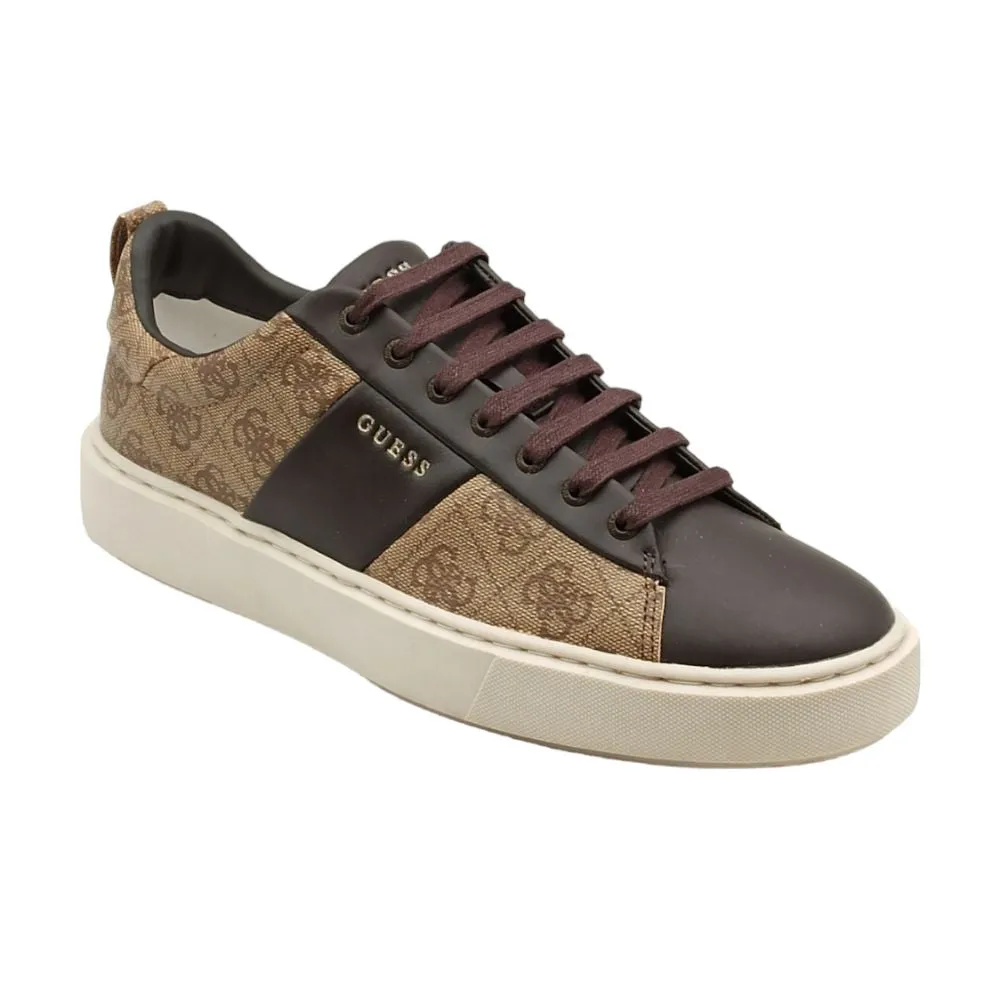 Sneaker uomo in pelle Guess FM5NVIFAB2 BEIBR