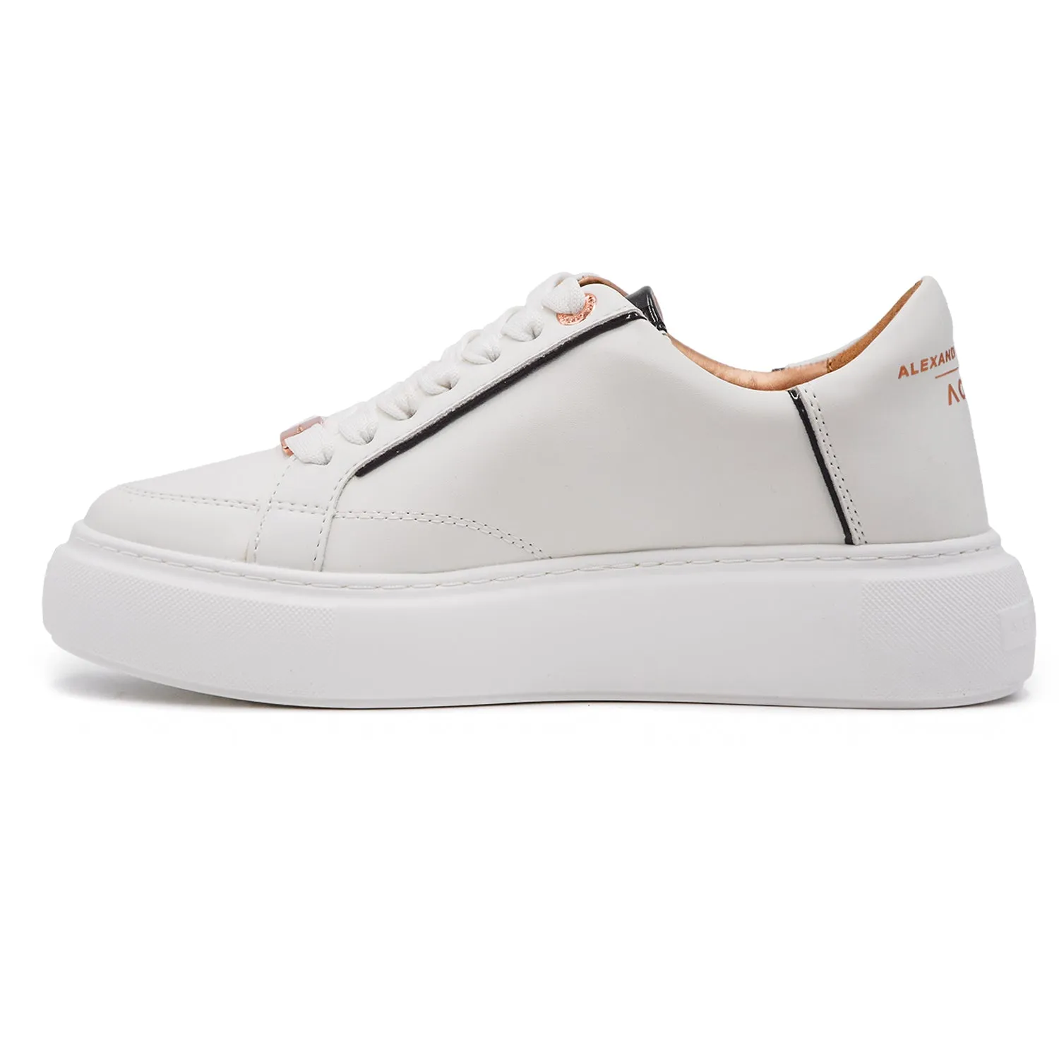 Sneakers Alexander Smith Donna Bianco Nero Anima Ecosostenibile