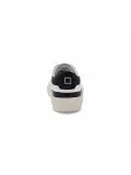 Sneakers D.A.T.E. SONICA CALF in pelle bianco e nero