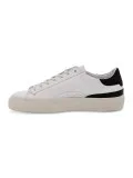 Sneakers D.A.T.E. SONICA CALF in pelle bianco e nero