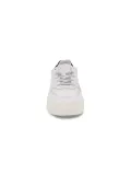 Sneakers D.A.T.E. STEP POP in pelle e laminato bianco e leopardato