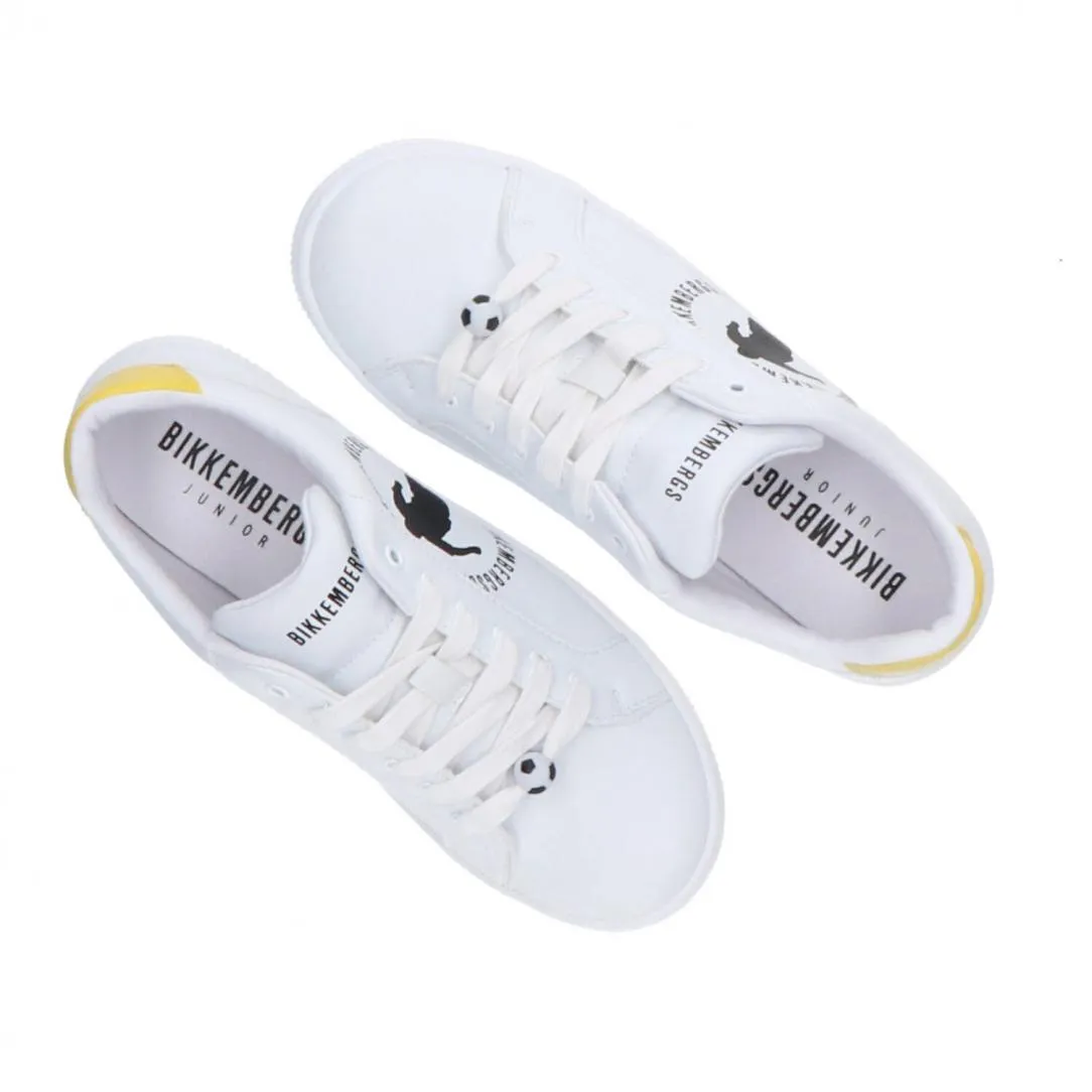 Sneakers football Bianche