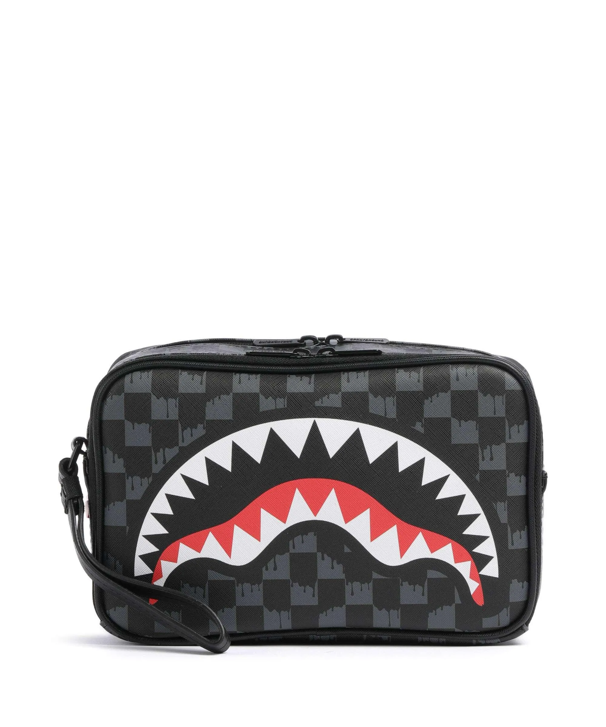  Sprayground Drip Check Shark Borsa da toilette multicolore 26 cm  