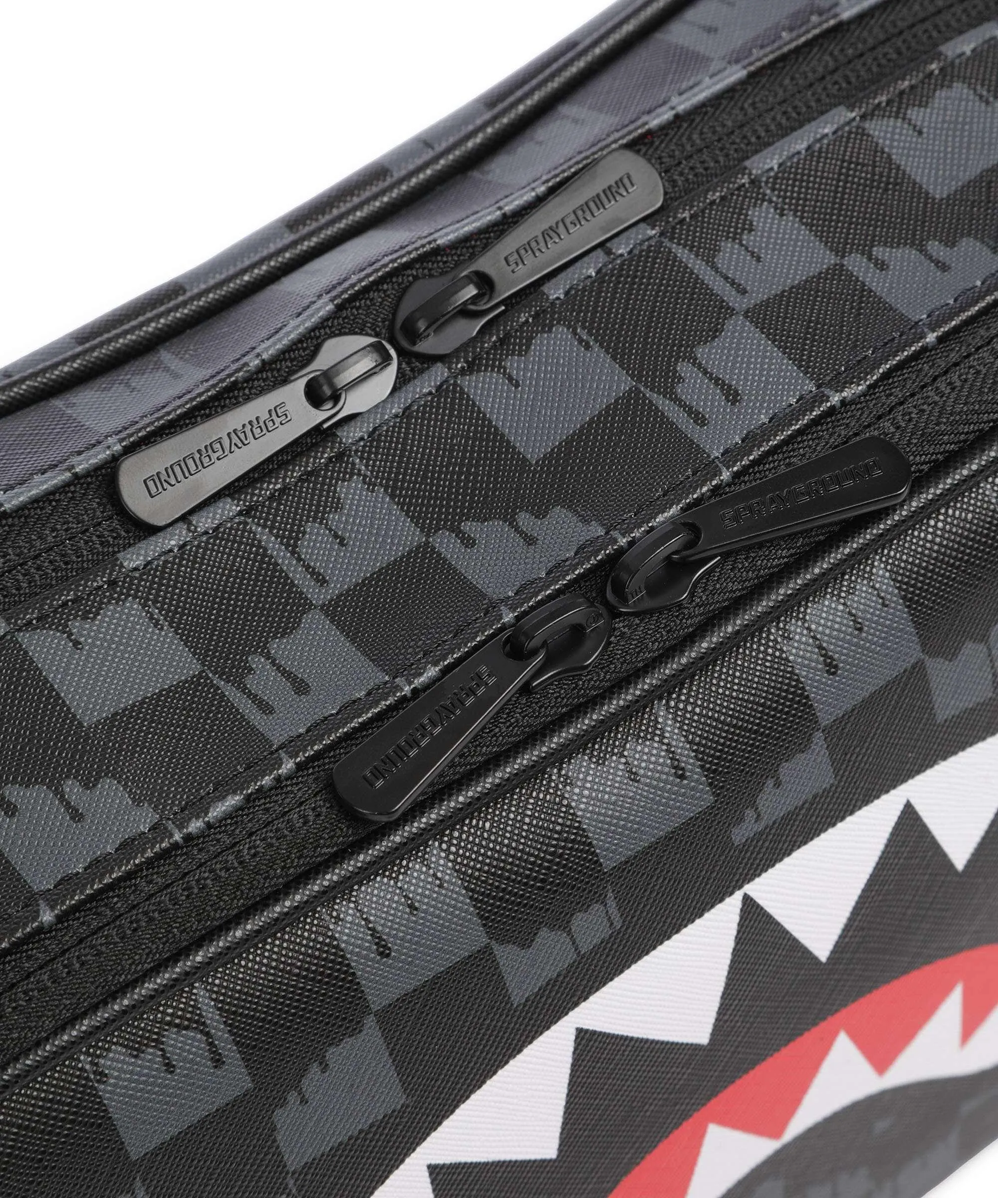  Sprayground Drip Check Shark Borsa da toilette multicolore 26 cm  