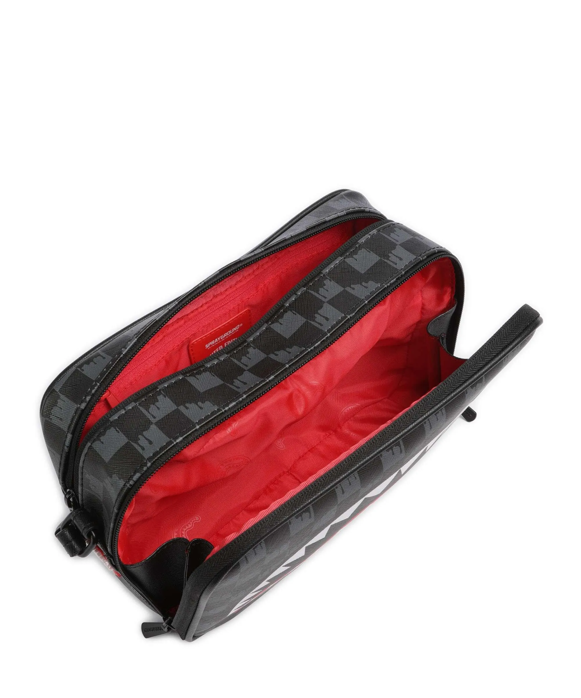  Sprayground Drip Check Shark Borsa da toilette multicolore 26 cm  