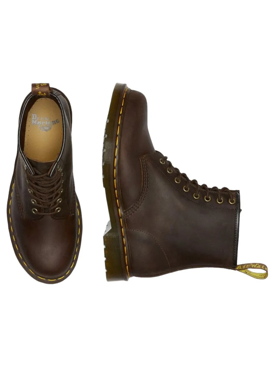 Stivali Stringati 1460 in Pelle Crazy Horse