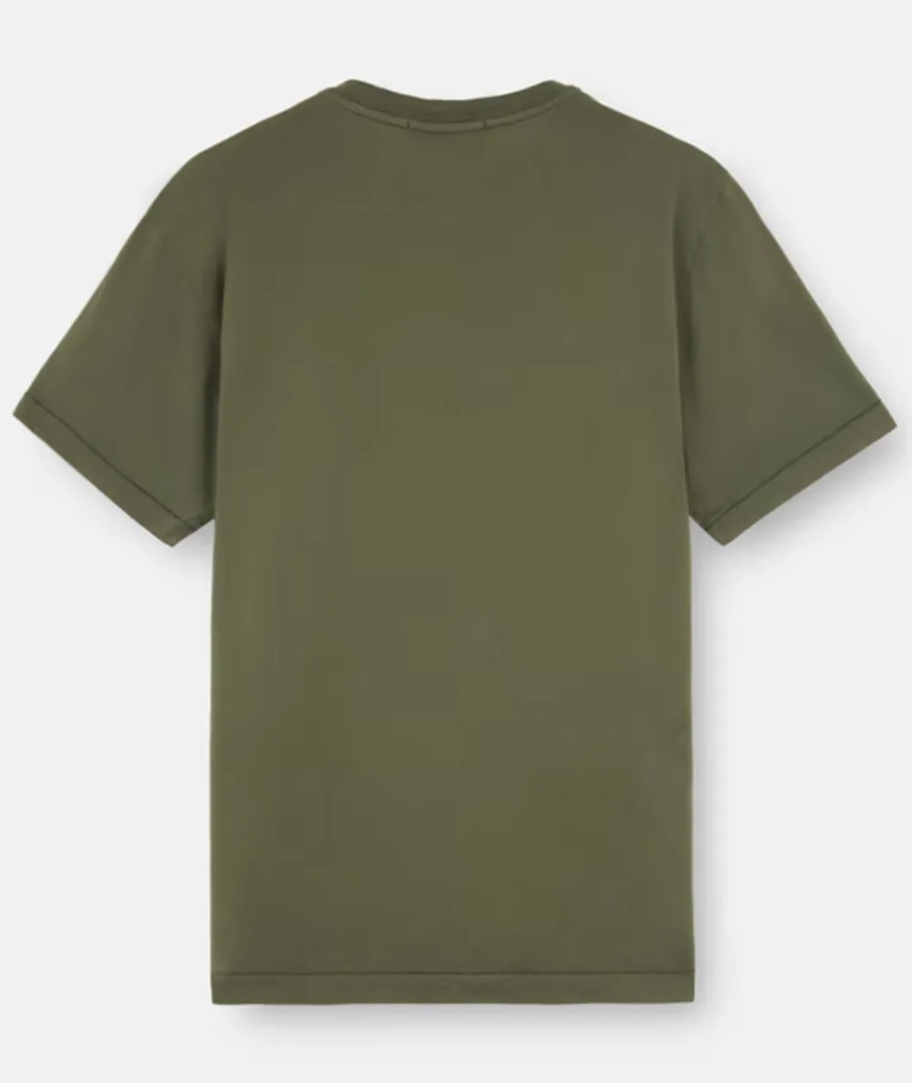 STONE ISLAND--T-shirt a maniche corte con vestibilità slim