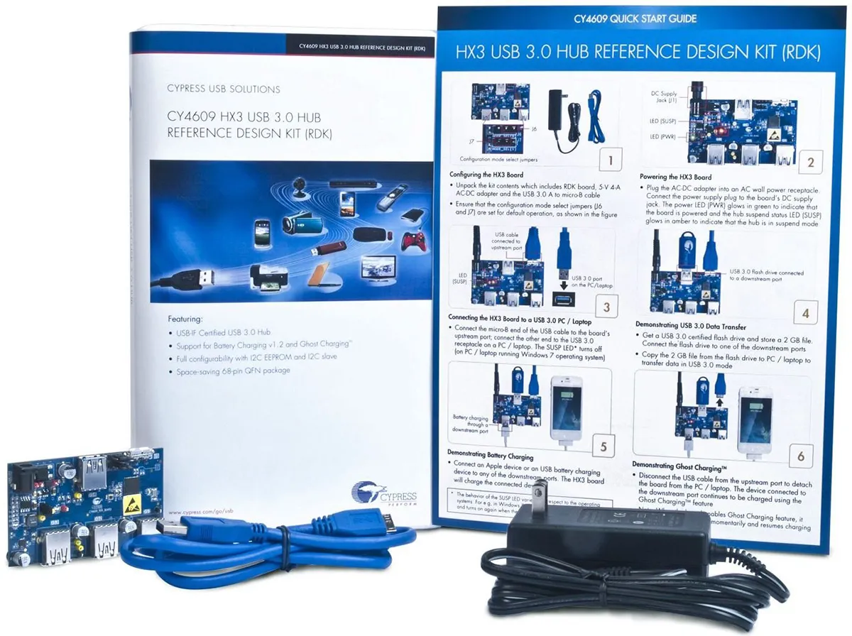 Strumento di sviluppo comunicazione e wireless Infineon 3.0 HUB