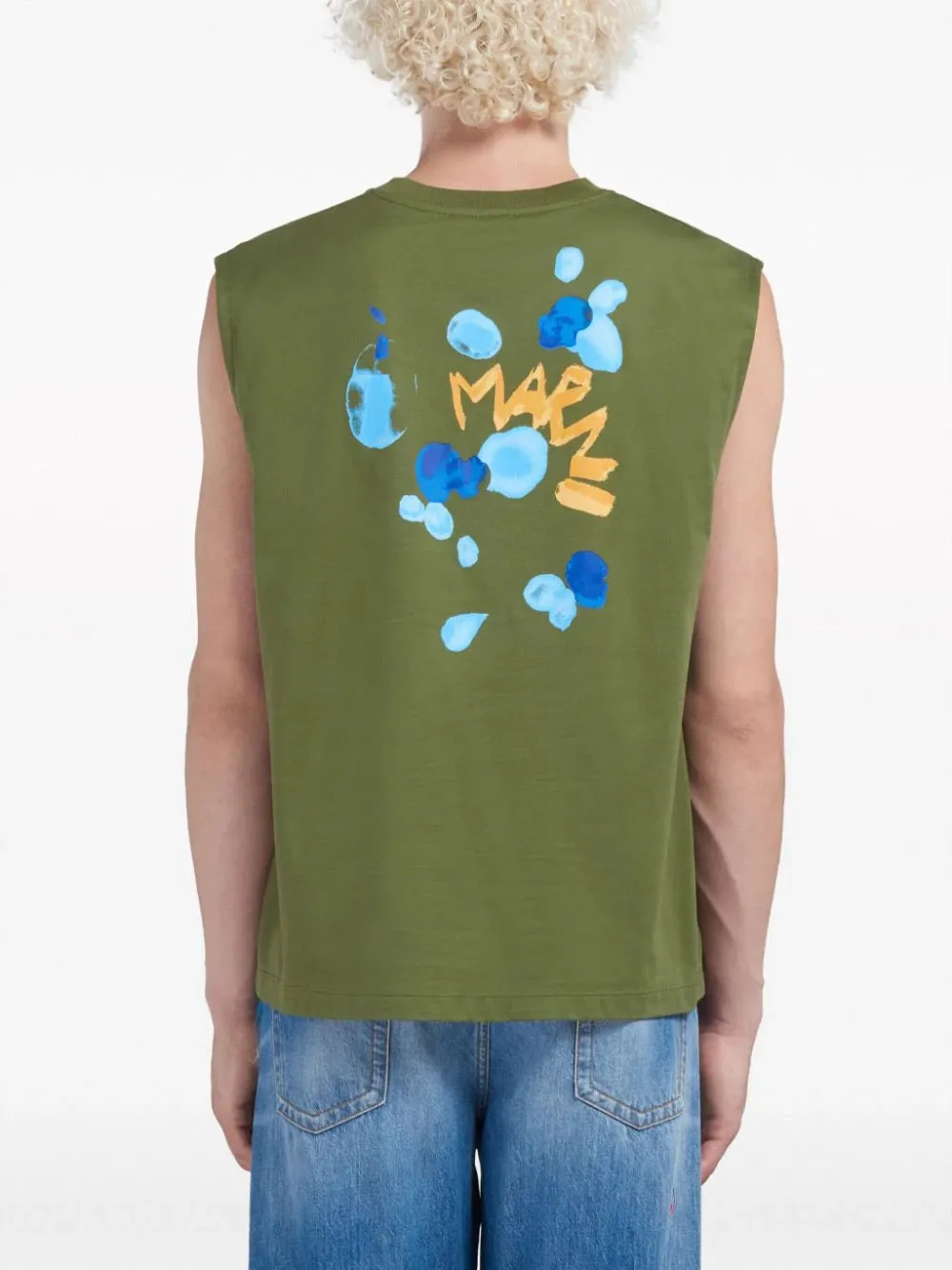T-shirt con logo Marni Dripping