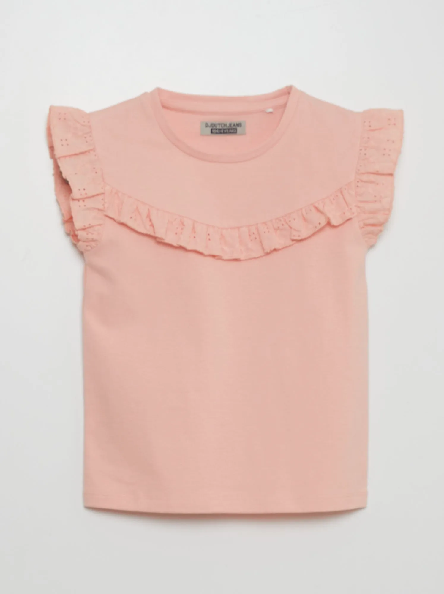 T-shirt con ricami - ROSA