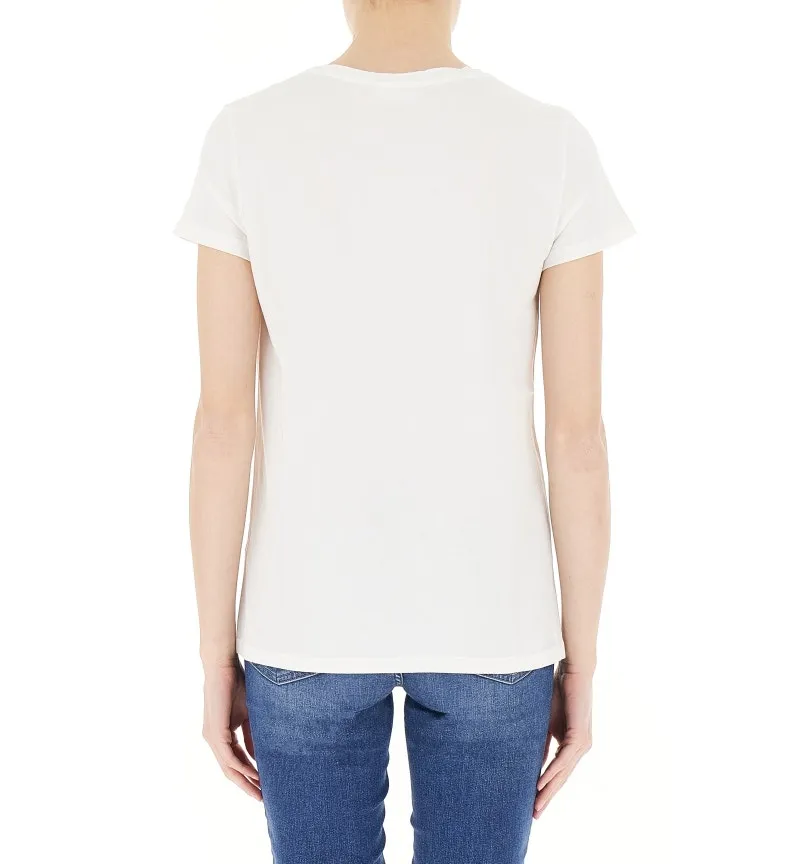 T-shirt con ricami