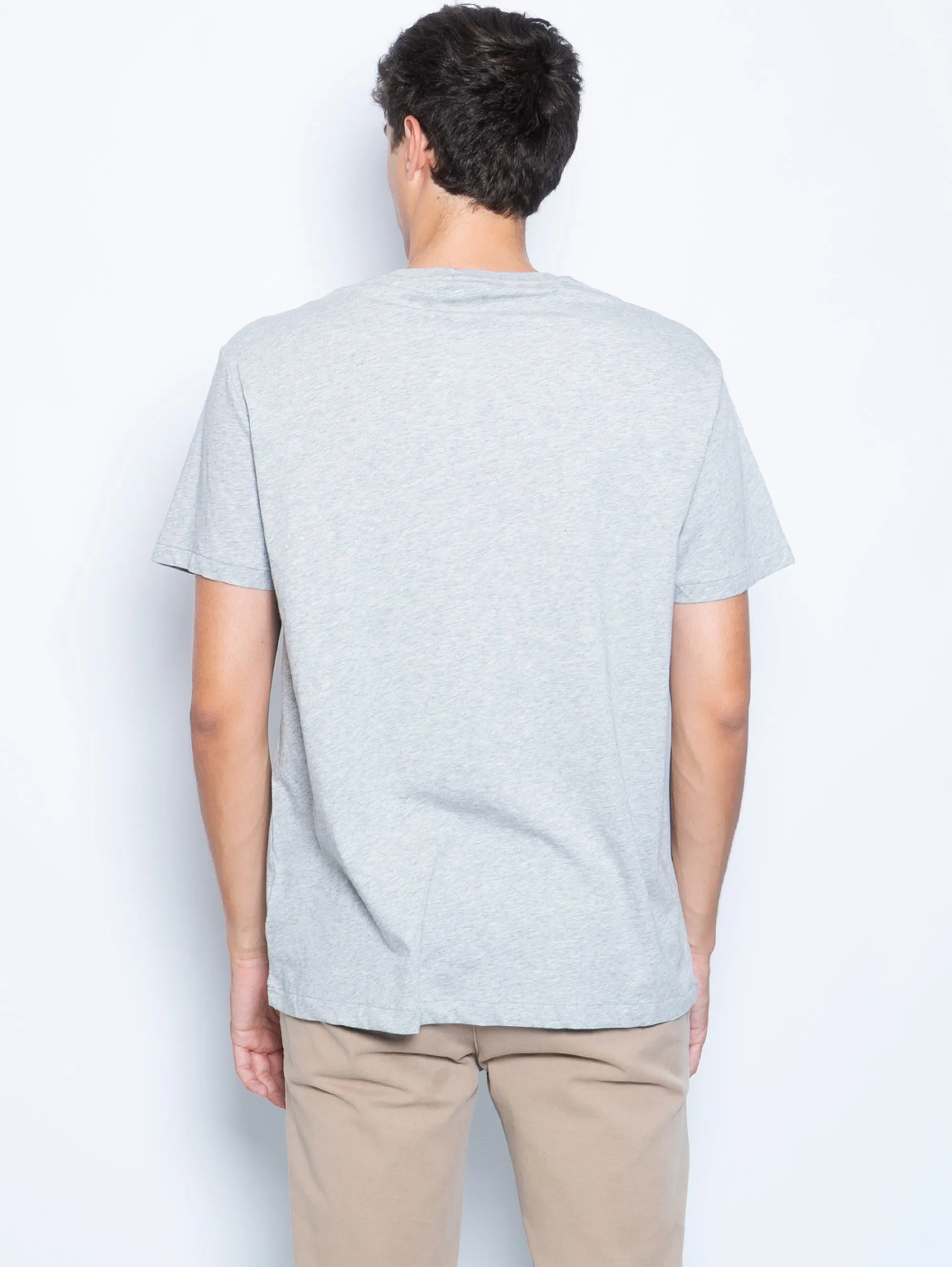 T-shirt con Stampa Polo Bear Grigio