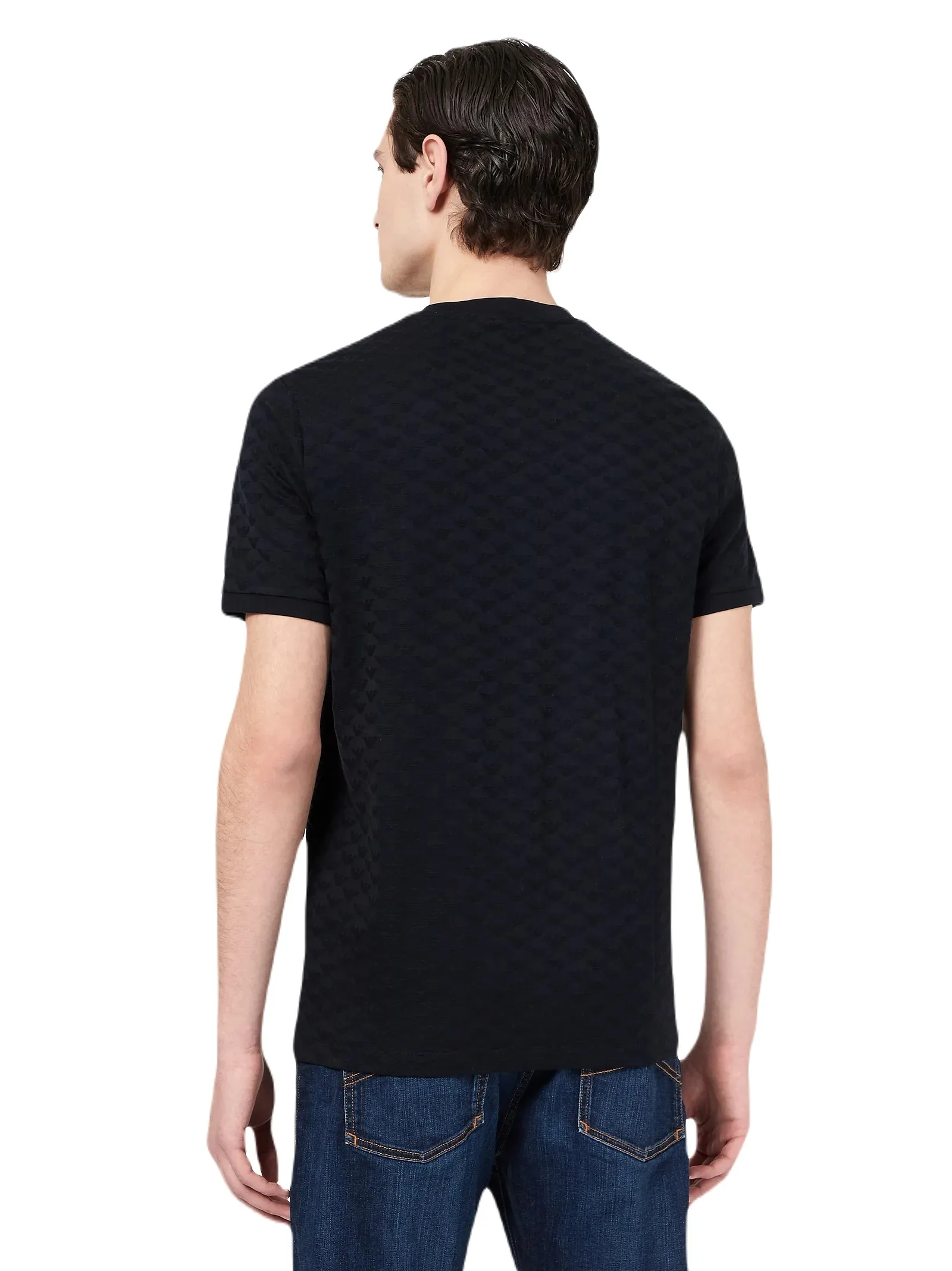 T-SHIRT EAGLE ALL OVER  EMPORIO ARMANI  UOMO 8N1TL71JHWZ0920