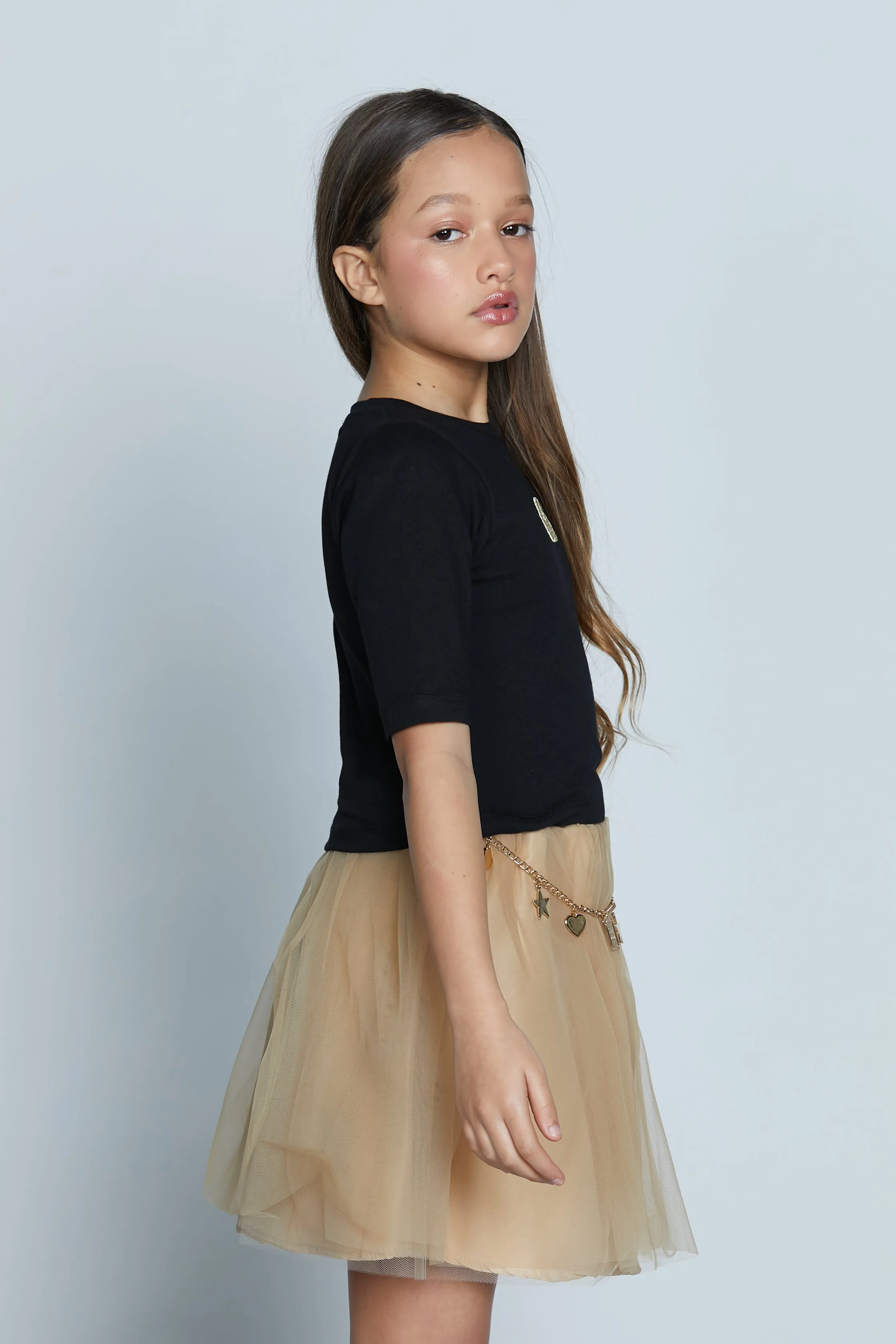 T-shirt ERICA mezza manica corta ricamo relish