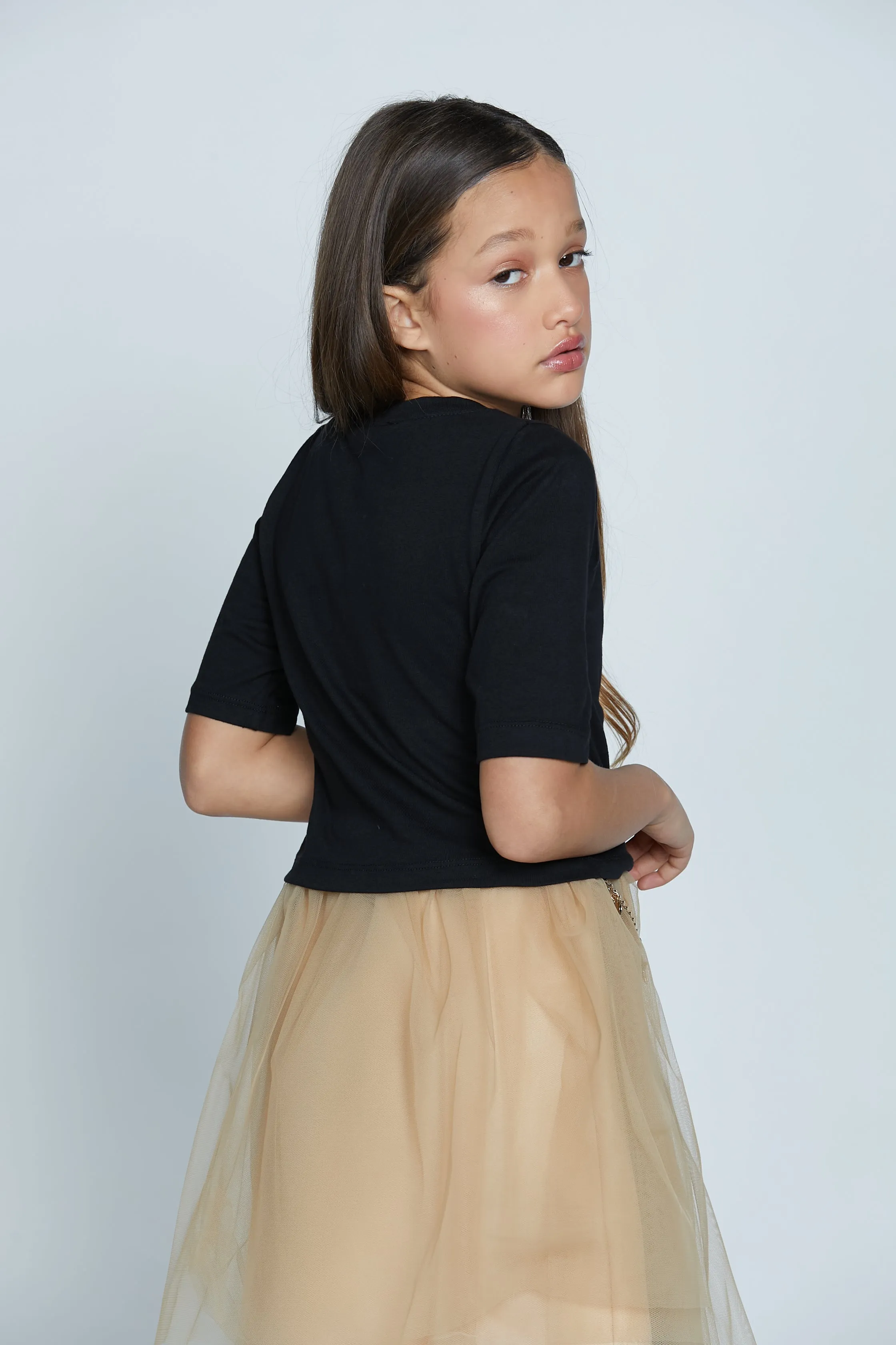 T-shirt ERICA mezza manica corta ricamo relish