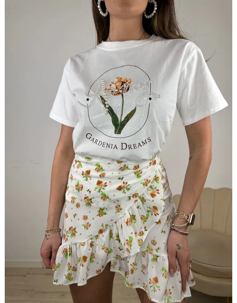 T-SHIRT GARDENIA DREAMS