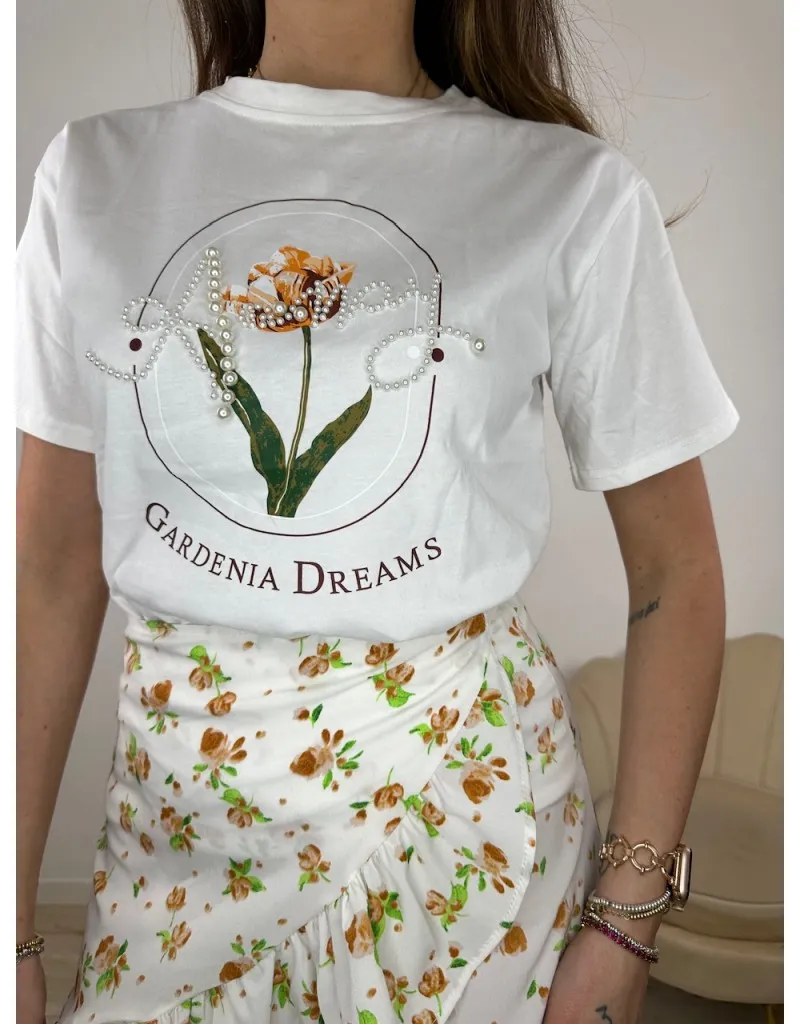 T-SHIRT GARDENIA DREAMS