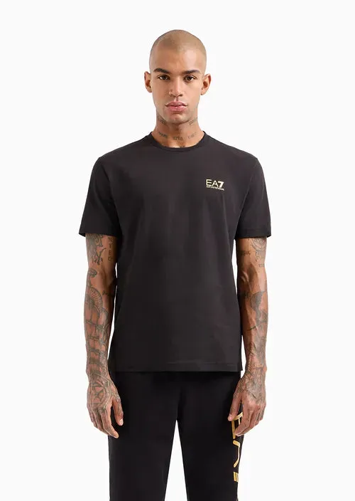 T-shirt girocollo Logo Series in cotone EA7 Emporio Armani 8NPT18PJ02Z10208