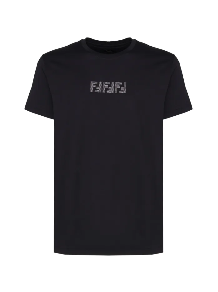 T-SHIRT LABYRINTH IN COTONE
