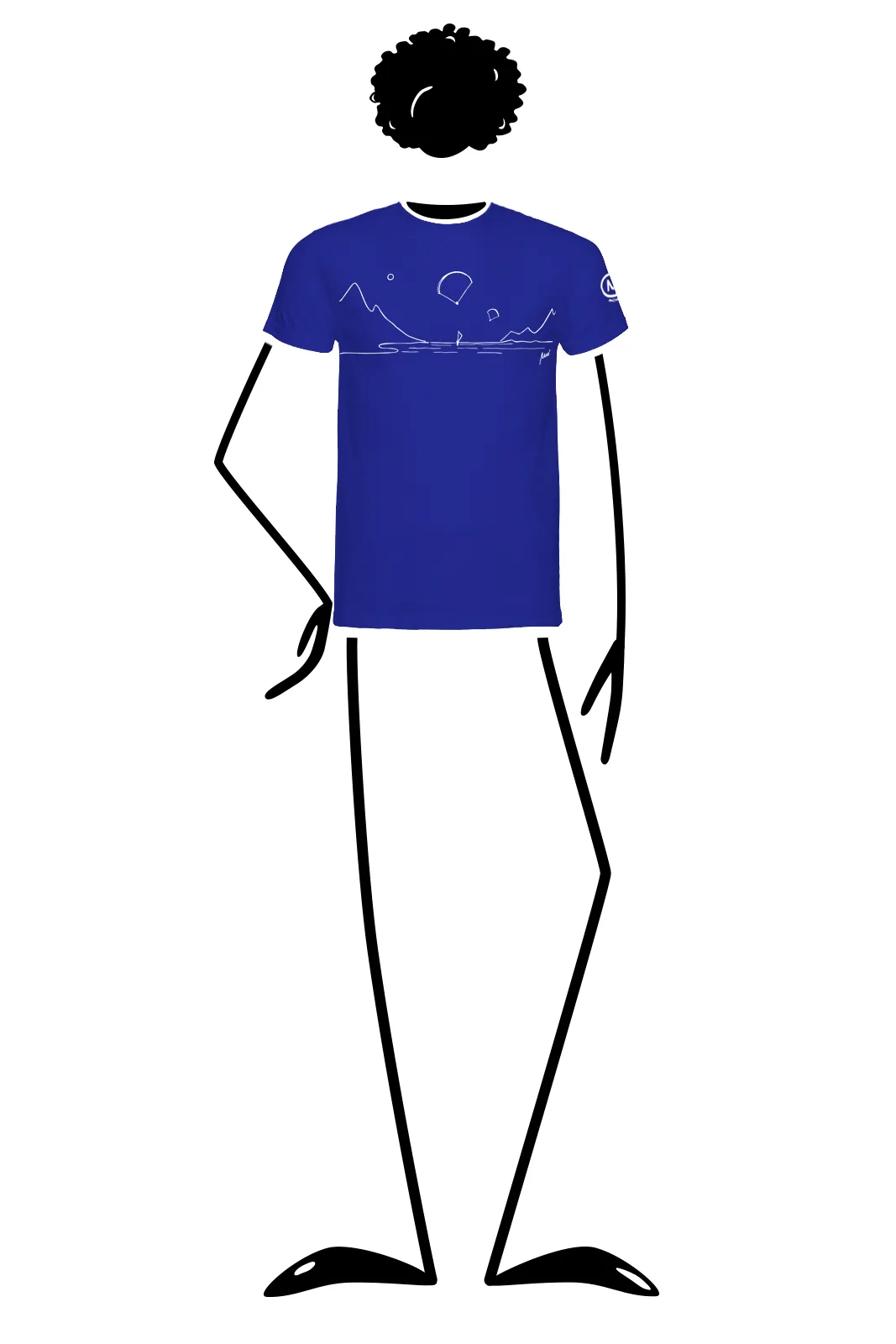 --T-shirt men “Glide” HASH-