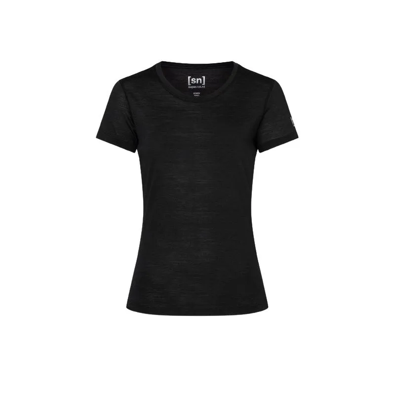 T-shirt SUPER.NATURAL W SIERRA140 TEE (Jet Black) Donna