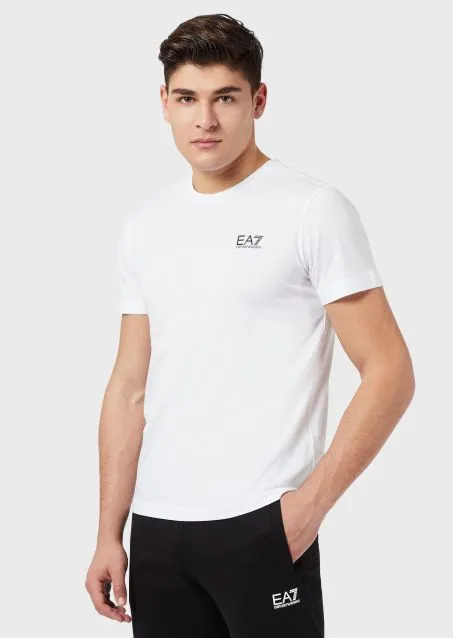 T-shirt Uomo EA7 EMPORIO ARMANI 8NPT51 1100 Bianco