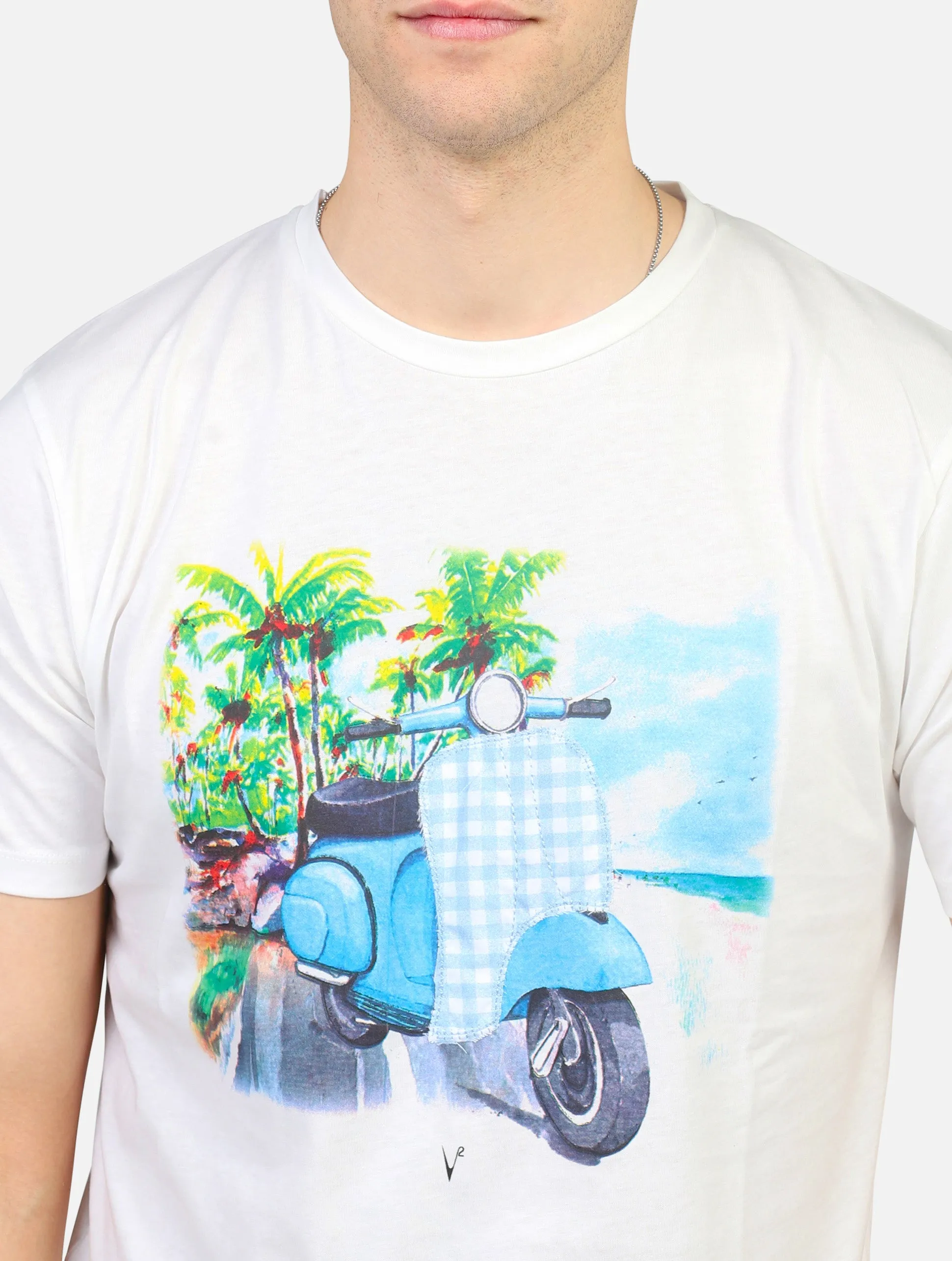 t-shirt V2 TU VESPABIANCO