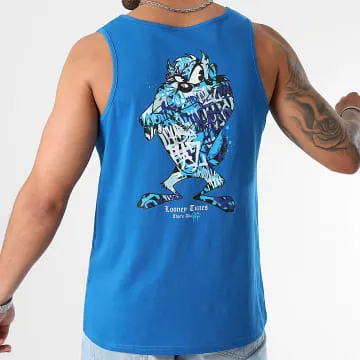 Taz Graffiti Blue Back Canottiera Blu Reale