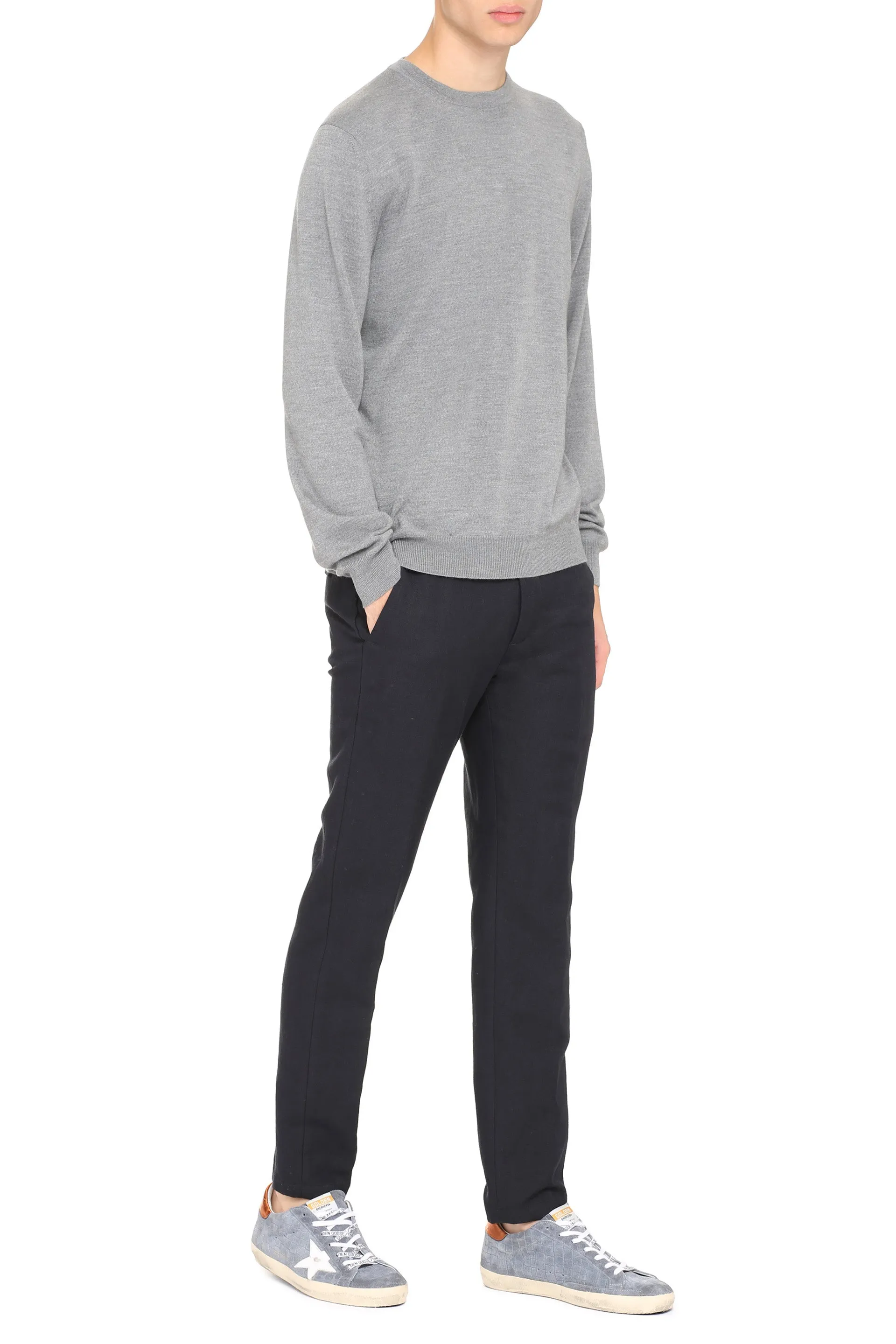 THE (Alphabet) THE (Knit) - Maglione girocollo in lana