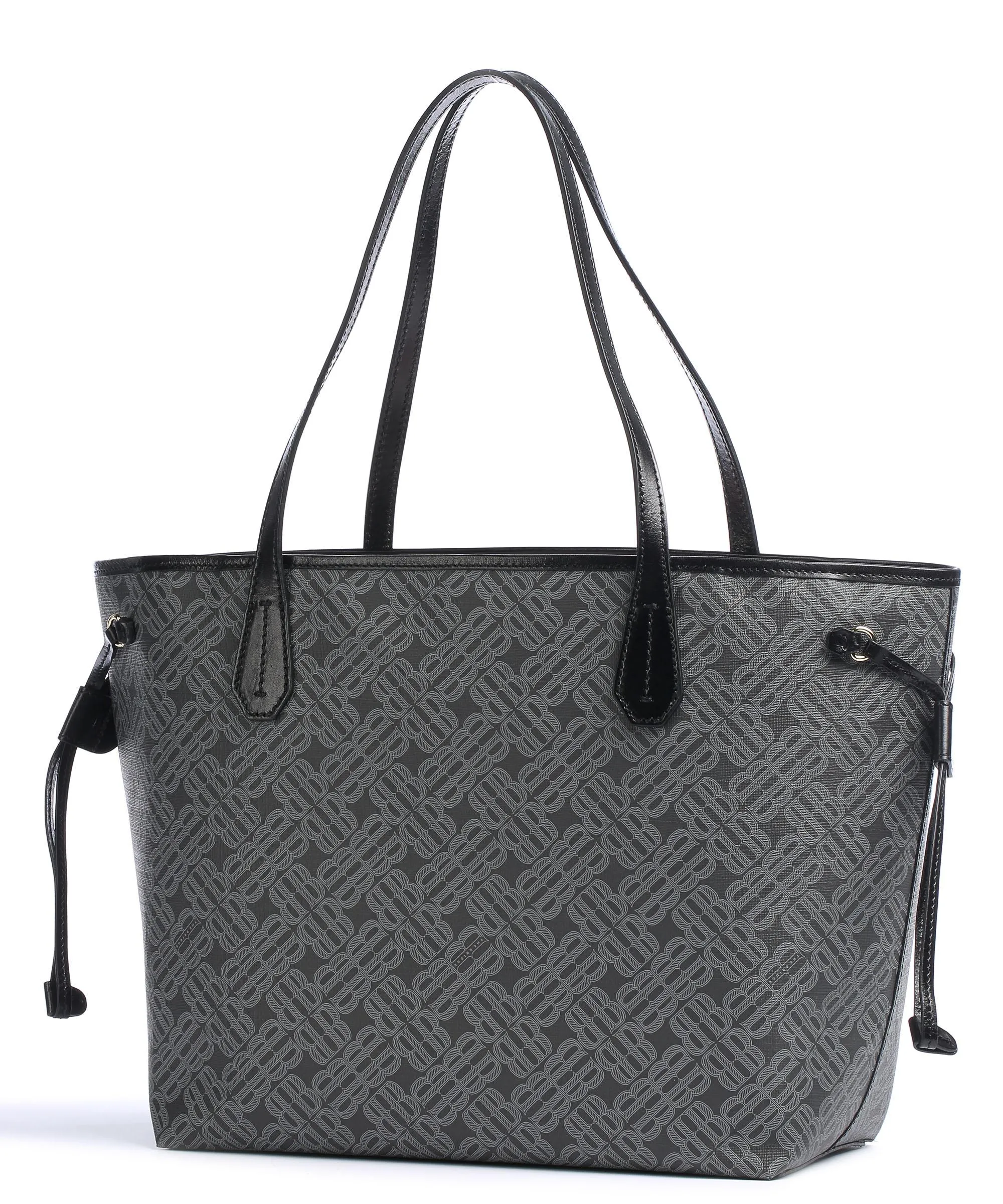  The Bridge Anna Borsa shopper pelle sintetica grigio/nero  